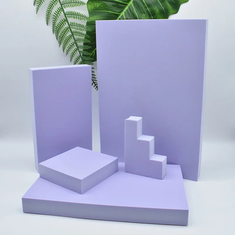 Hot Foam Cube Set Photography Props Shooting 3D Ornaments Jewelry Backdrops Props Cosmetics Posing Waterproof Photo Backgrounds