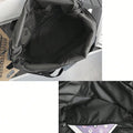 Handheld travel bag, large capacity sports and fitness bag, lightweight storage luggage bag, one shoulder crossbody travel bag