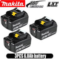 Original Makita 18V Battery 6AH Is Used for Replacing Lithium Batteries in Makita BL1840BL1830b BL1850b BL1850BL1860BL1815.