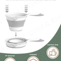 Baby Bath Rinsing Cup, Anti - Slip & Hangable Shampoo - View 4 | SAMAG