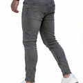 Men'S Street Tight Good-Looking Jeans, Color Graphite | SAMAG