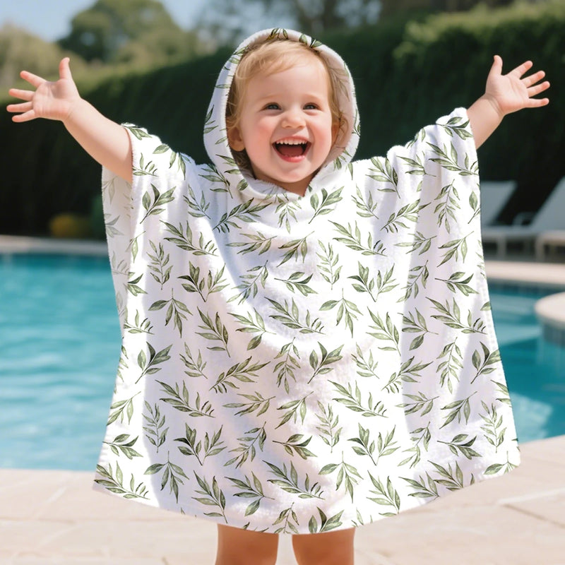 Elinfant Hooded Bath Towel -Soft, Absorbent, For 0-3 Years Old, Bathroom, Beach,Baby Bath Towel,Suitable for Youngsters's