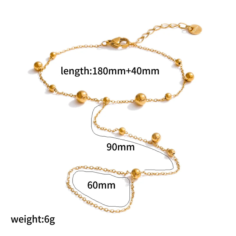 Fashion 18K Gold Plated Stainless Steel Zircon Ring Bracelet for Women Individualistic Daily Wear - Visuel 7 | SAMAG