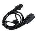 PTT Earpiece Mic Earphone for Airbus EADS Cassidian TH9 THR9i THR9 Ex THR9+ Two-Way Radio Walkie Talkie Headset