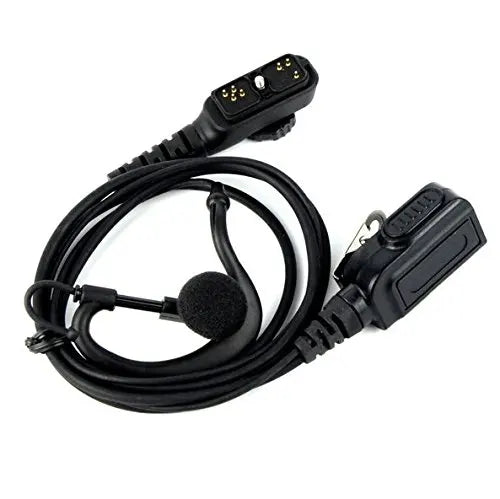 PTT Earpiece Mic Earphone for Airbus EADS Cassidian TH9 THR9i THR9 Ex THR9+ Two-Way Radio Walkie Talkie Headset