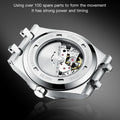 New Luxury Specht & Söhne Automatic Mechanical Watches Japan 8215 Movt Stainless Steel Watch Sapphire Crystal Waterproof 40MM