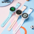SANDA Digital Sport Watch for Men Military Electronic Waterproof Student LED Wristwatches Alarm Clock - Visuel 6 | SAMAG