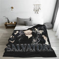 The Vampire Diaries Damon Salvatore Blanket