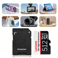 NEW Lenovo High Speed Micro SD Card 512GB U3 V30 Memory Card 256GB 128GB 64GB TF Card For Cell Phone Camera Computer