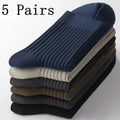5 Pairs Socks Men's Mid-tube Sweat Absorption Business | SAMAG