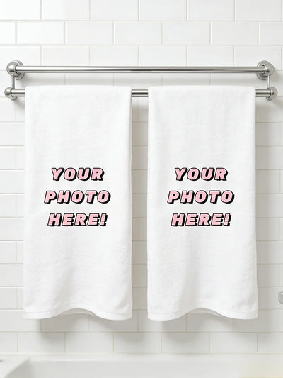 / Custom Photo Towel, Upload Your High-Resolution Image | SAMAG