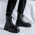 Winter Breathable Men Boots Fashion Street Style Casual Shoes Personalized Trend High Top Men Shoes Comfortable Casual Boots