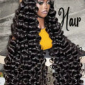 13x6 HD Lace Loose Deep Wave Frontal Wigs 250% Transparent 30 40 Inch 13x4 Deep Water Wave Curly Lace Front Human Hair Wigs