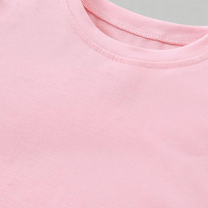 Children's Clothing Girls' Short - Sleeve Set for Ages - View 3 | SAMAG