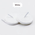 Classic Solid-Color Flat Laces Premium Cotton Casual Shoelaces Sneaker Shoelace Shoe accessories 1Pair