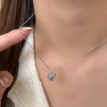 VENTFILLE 925 Sterling Silver Bead Geometry Necklace | SAMAG