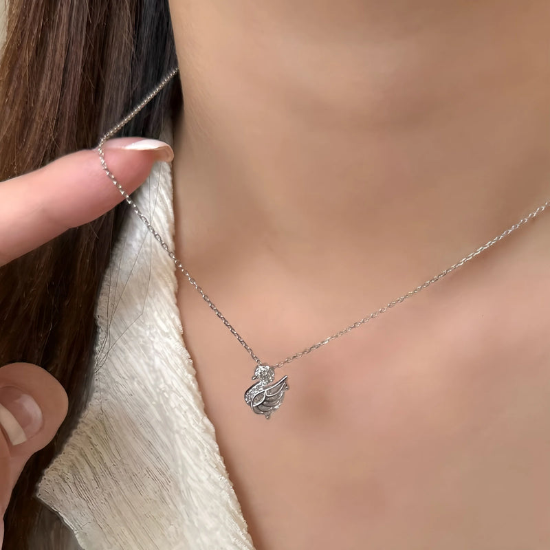 VENTFILLE 925 Sterling Silver Bead Geometry Necklace | SAMAG