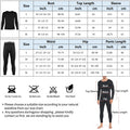 2PCS Mans Winter Thermal Underwear Set Warmth Slim Body High Elasticity Comfortable Top & Bottom Set Long Sleeves Autumn Clothes