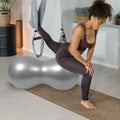 Thickened Explosion-proof Yoga Ball PVC Material Non Slip Anti-Burst Peanut Ball With Pump Core Strength Training Ball