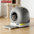 Raymax 78L Self-Cleaning Cat Litter Box App Control ONLY Supports 2.4G WiFi w/Litter Mat&Trash Bags, Fit for Tofu & Mixed Litter