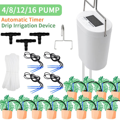 Automatic Plant Flower Watering Pump Home Sprinkler Drip | SAMAG