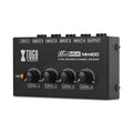 Mini Mixing Console 4 Channel Audio Mixer Mobile Recording Soundcard Studio Podcasting Live Streaming Equipment MH400