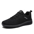 Ngouxm Men Running Sneakers Lightweight Sport Classical Lace Up Mesh Breathable Casual Shoes Male Fashion