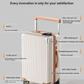 2025 New Wide-Rod Shockproof Braking Large Capacity Travel Suitcase 20" Checked Luggage Locking Bag