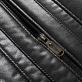 Winter Thick Warm Fur Integrated Leather Jackets Men's High Quality Solid Casual Business PU Coat Retro Versatile Men Clothing