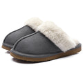 Comwarm Winter Fluffy Fur Slippers for Women Warm New Home Slippers Faux Fur House Mules Shoes Indoor Bedroom Comfy Fuzzy Slides
