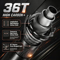 Sougayilang Baitcasting Fishing Set 1.8m Carbon Fishing Rod 8kg Drag Magnetic Brake Baitcast Reel Fishing Combo for Bass Fishing