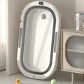 Baby bath tub Warm bath tub Baby foldable toddler sitting and lying Toddler household bathroom items