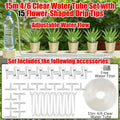 4/7mm Micro Drip Irrigation Kit 2-20m Adjustable Automatic Watering System for Garden Greenhouse Flower Beds Potted Plants