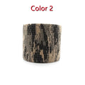 1 Roll U Pick 4.5m*5cm Waterproof Outdoor Camo Hiking Camping Hunting Camouflage Stealth Tape Wraps