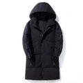 2026  Long Down Jackets Winter Coats Chaquetas Hooded Casual Winter Parkas High Quality Male Green Warm Parkas Coats Size 4XL
