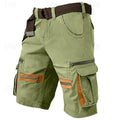Summer Men Shorts Fashion Plaid Beach Casual Military | SAMAG