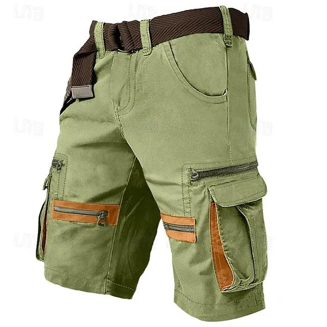 Men's Cargo Shorts Big Size Sports Knee Classic Pants | SAMAG