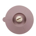 Silicone Mug Cover Food Grade Anti-dust Silicone Hot Cup Lids with Spoon Holder
