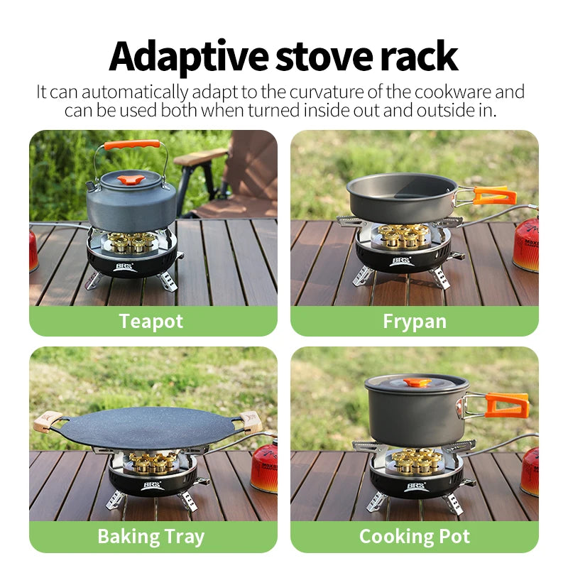 BRS - 207/BRS - 203 Outdoor Seven Star Stove Three Portable - View 6 | SAMAG