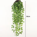 90cm Artificial Plant Vine Home Decoration Hanging Plastic Leaf Grass Garland Outdoor Wedding Party Decorations Fake Rattan Ivy