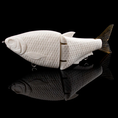 AYWFISH Unpainted Single Jointed Swimbait Body 15CM 46.4G | SAMAG