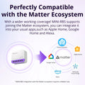 SONOFF MINI-RBS Matter Smart WIFI Curtain Switch Module for Roller Blinds Precise Percentage Control Work with Alexa Google Home
