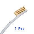 3D Printer Cleaner Tool Copper Wire Toothbrush Copper Brush Handle For Nozzle Heater Block Hotend Cleaning Hot Bed Parts