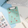 1pc Christmas Themed A5 Folder & Clipboard ,  Portable Binder for School, Office, Holiday Meetings, Festive Loose-Leaf Binder
