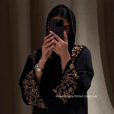 Women's Traditional Dresses And Abayas Chiffon Luxury | SAMAG