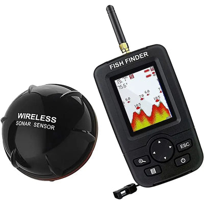 【A17Z】Fishing Detector With LCD Display Wireless Sonar | SAMAG