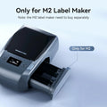 2Rolls Balck White or Color Ribbons of Niimbot M2 Thermal Transfer Label Printer Home Office 20-50mm Width Pint up to 24 Meters