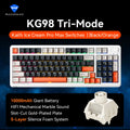 MACHENIKE KG98 Tri Mode Mechanical Keyboard 10000mAh Bluetooth Full Size Wireless Gaming Keyboards For PC Laptop Gamer
