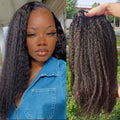 28 30Inch Brazilian Kinky Straight Human Hair Bundles 15A Virgin Human Hair Extension 3/4Pcs Hair Wefts Yaki Straight Human Hair