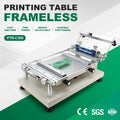 PTR-C300 Manual Frameless Solder Paste Printing Table Solder Paste Printer Platform for PCB SMT Assembly